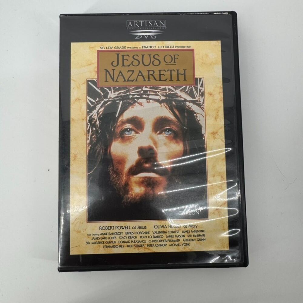 Artisan Jesus Of Nazareth 2 DVD Set Unedited Franco Zeffirelli Miniseries 1977
